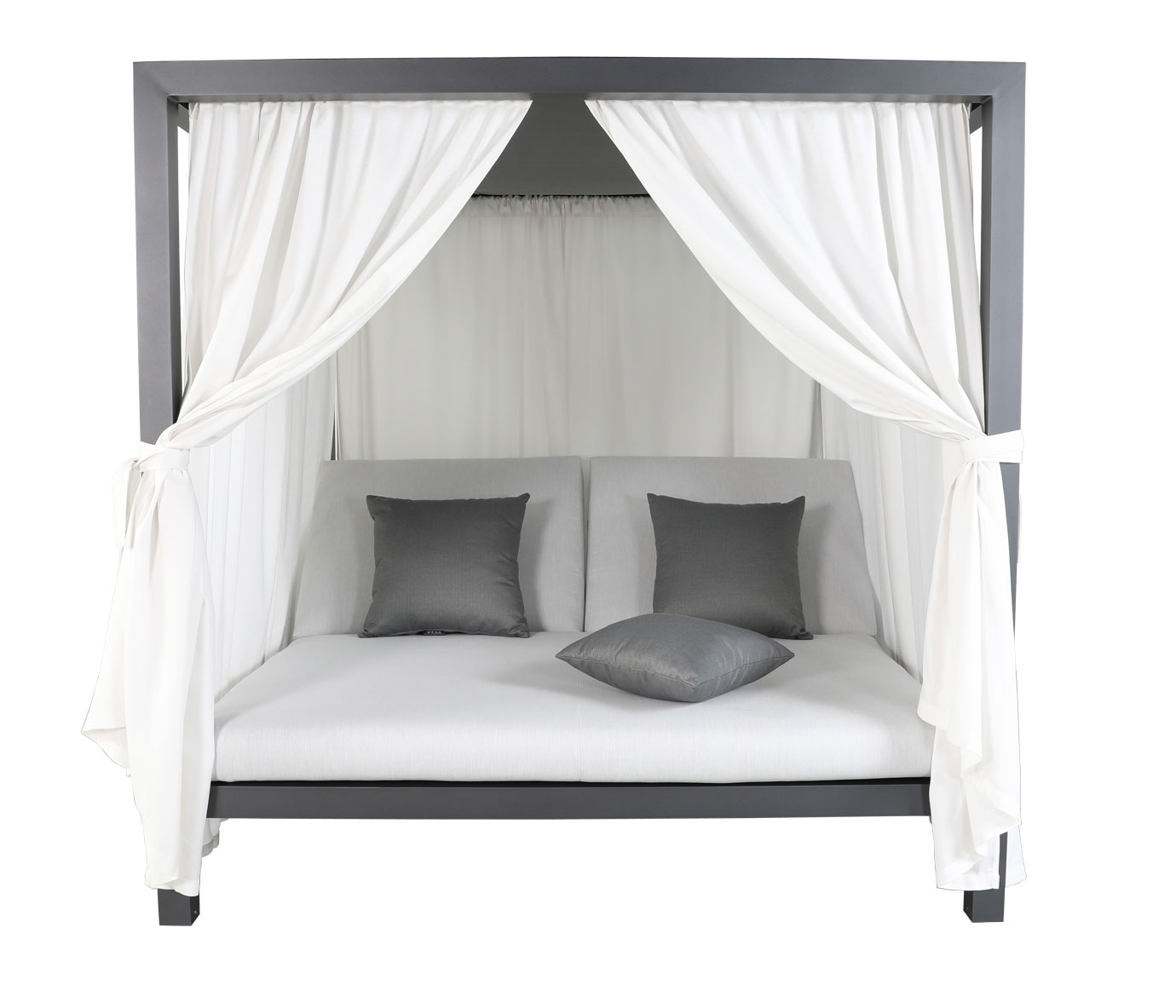 Muse Cabana Daybed SR4C front view in storm finish